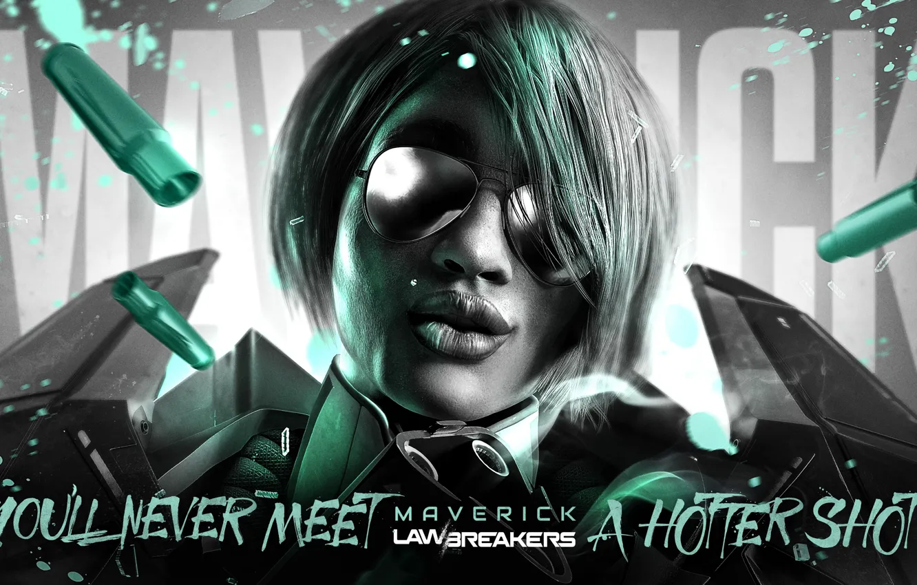 Фото обои girl, suit, ammunition, Nexon, Unreal Engine, Lawbreakers, Boss Key Productions