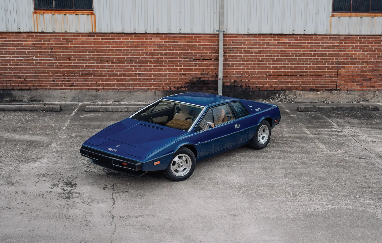 Фото обои Lotus, blue, Esprit, Lotus Esprit