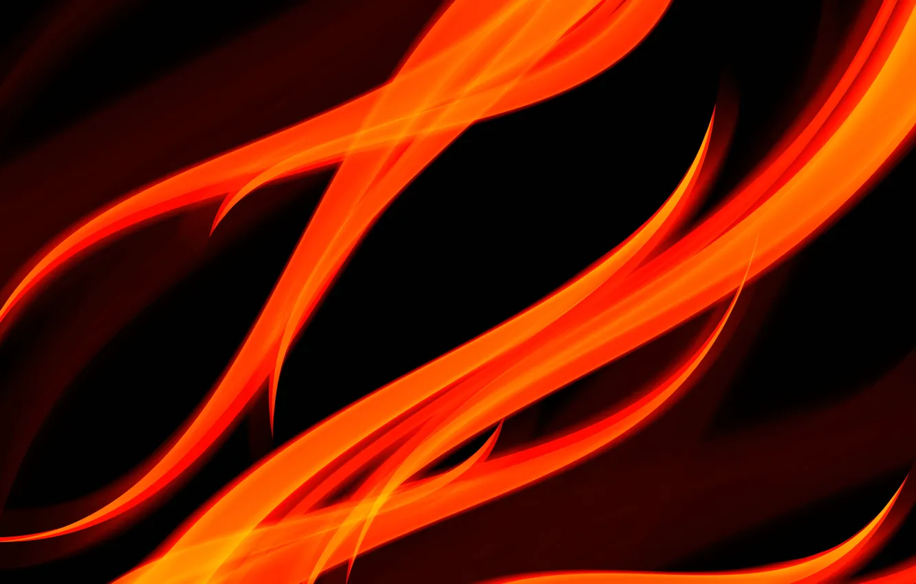 Фото обои линии, огонь, пламя, краски