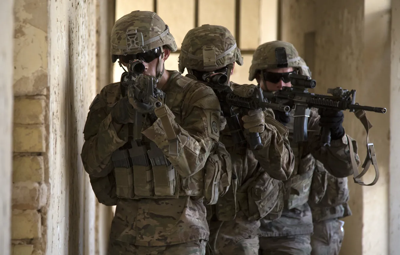 Фото обои оружие, солдаты, United States Army