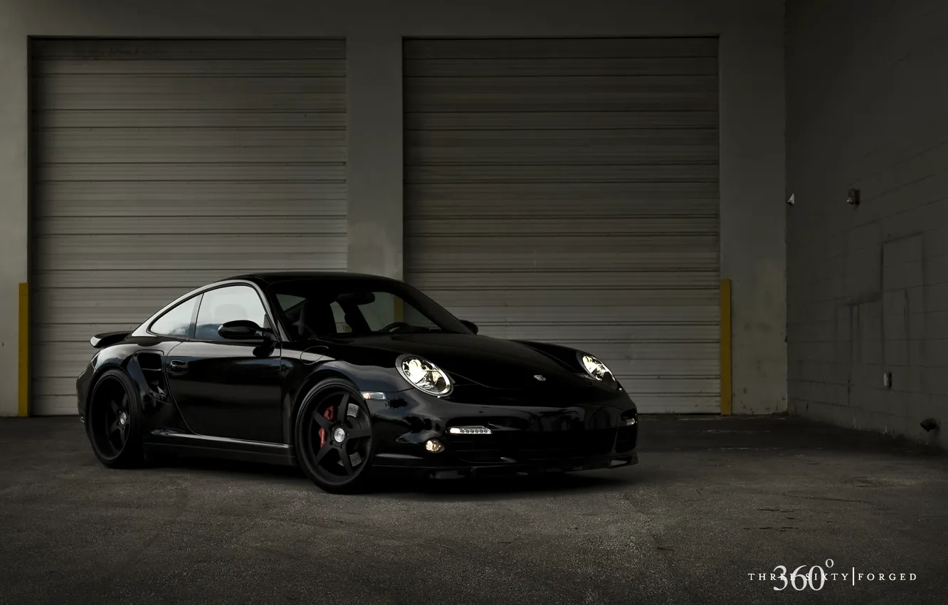 Фото обои тюнинг, 360 forged, porsche 997 tt