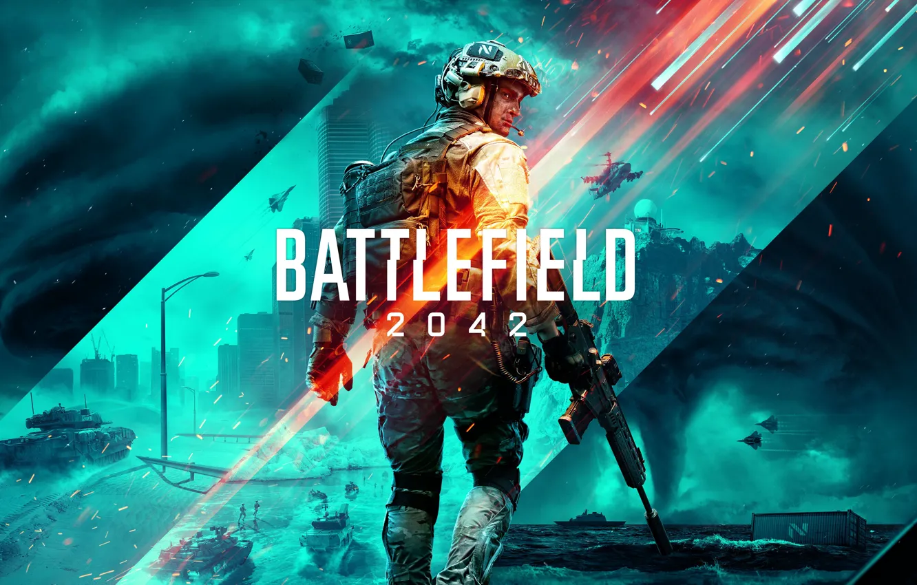 Фото обои Battlefield, Electronic Arts, DICE, EA, Battlefield 2042, 2042