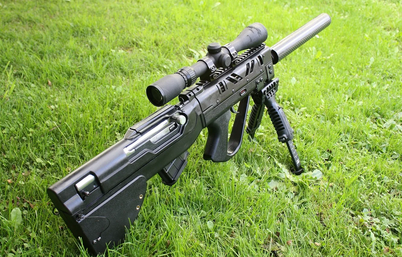 Фото обои grass, tikka t3 ctr ss, long range rifle