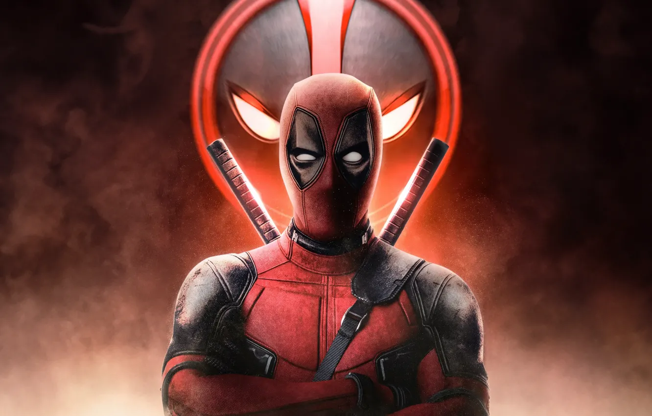 Фото обои deadpool, comic, showdown, banter