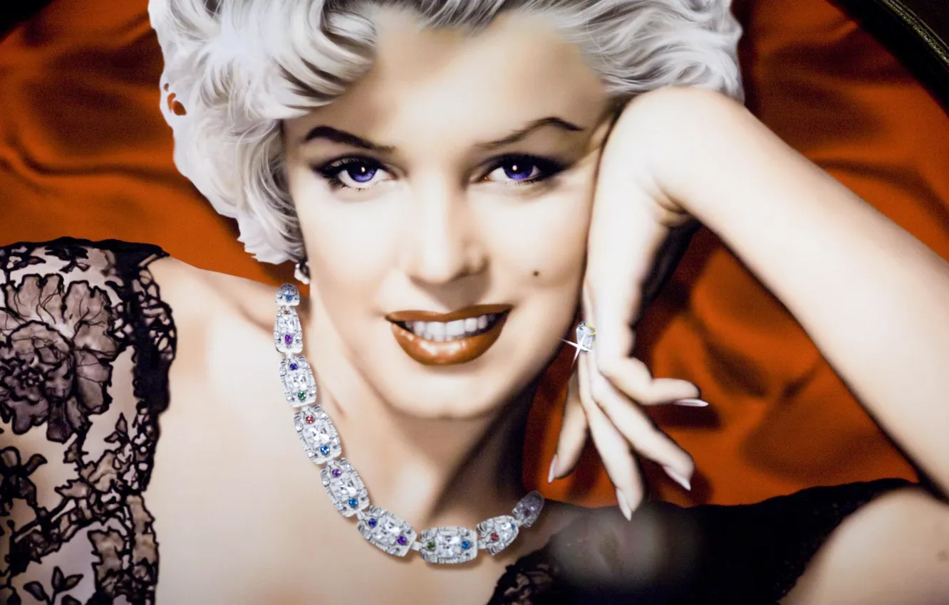 Фото обои лицо, фон, модель, актриса, певица, мерлин монро, Marilyn Monroe
