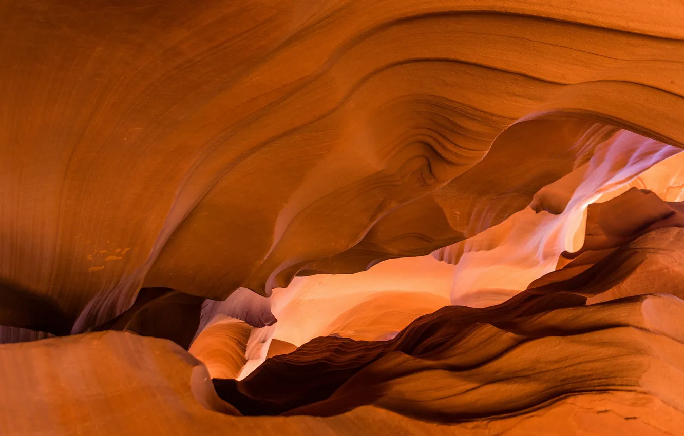 Фото обои Arizona, Antelope Canyon, Slot canyon