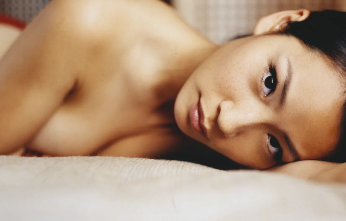 Фото обои актриса, брюнетка, азиатка, Lucy Liu