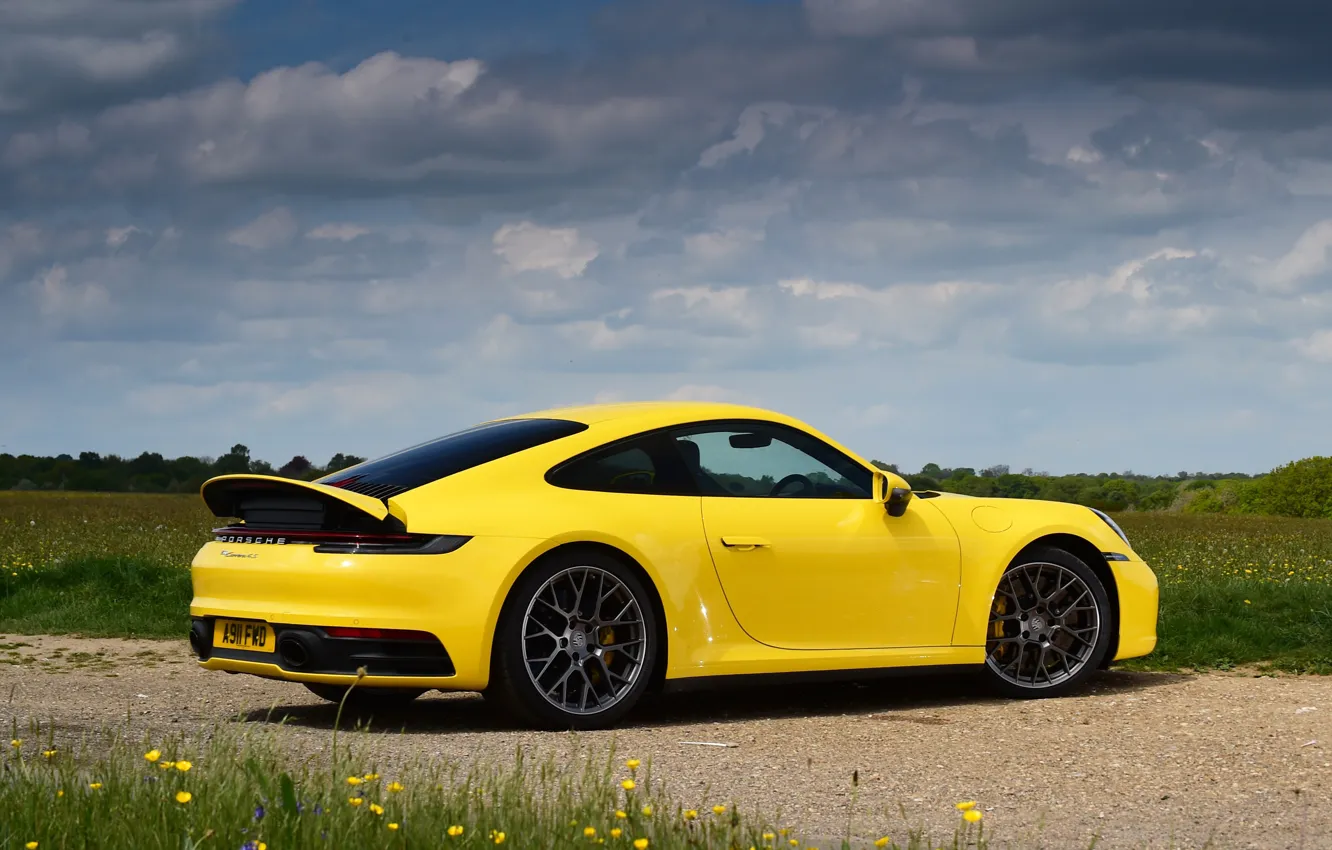 Фото обои 911, Porsche, Carrera 4S, 2019