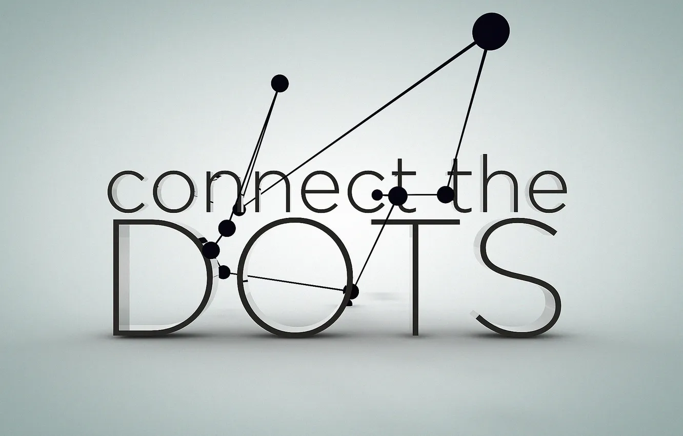 Фото обои линии, точки, dots, соединение, connection