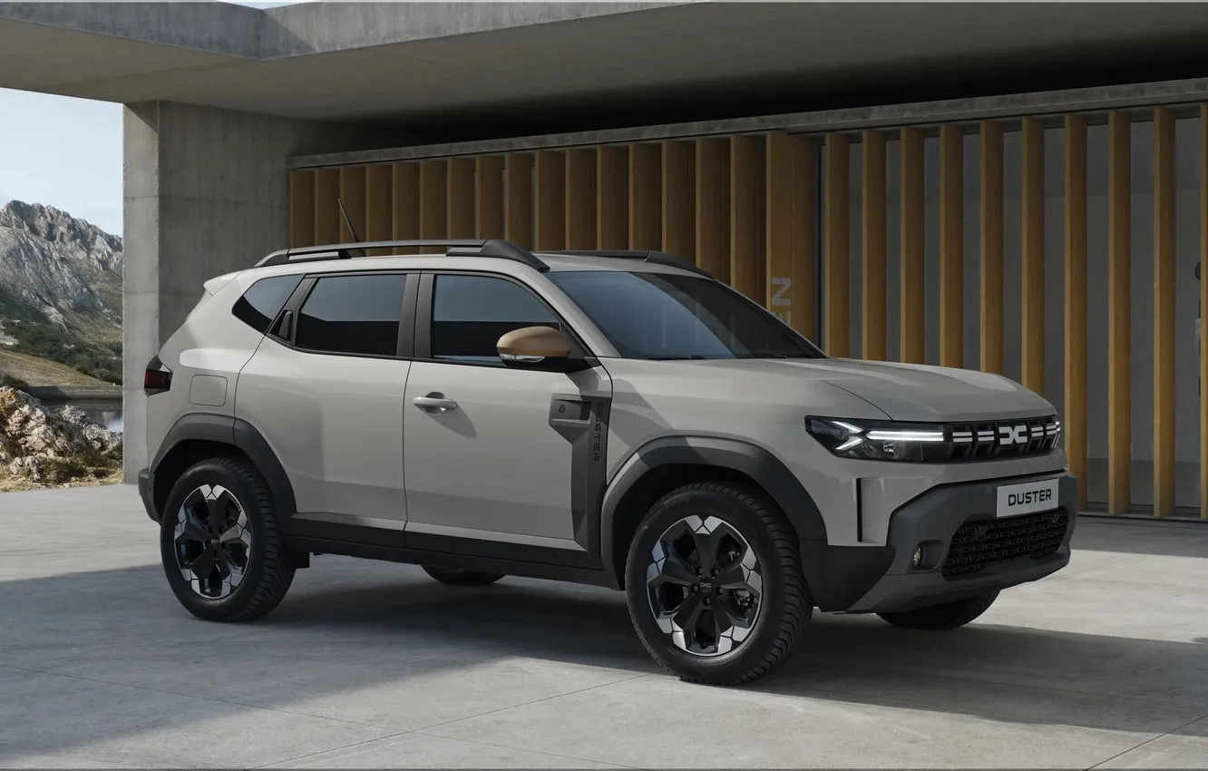 Фото обои car, crossover, Duster, Dacia, subcompact, Dacia Duster