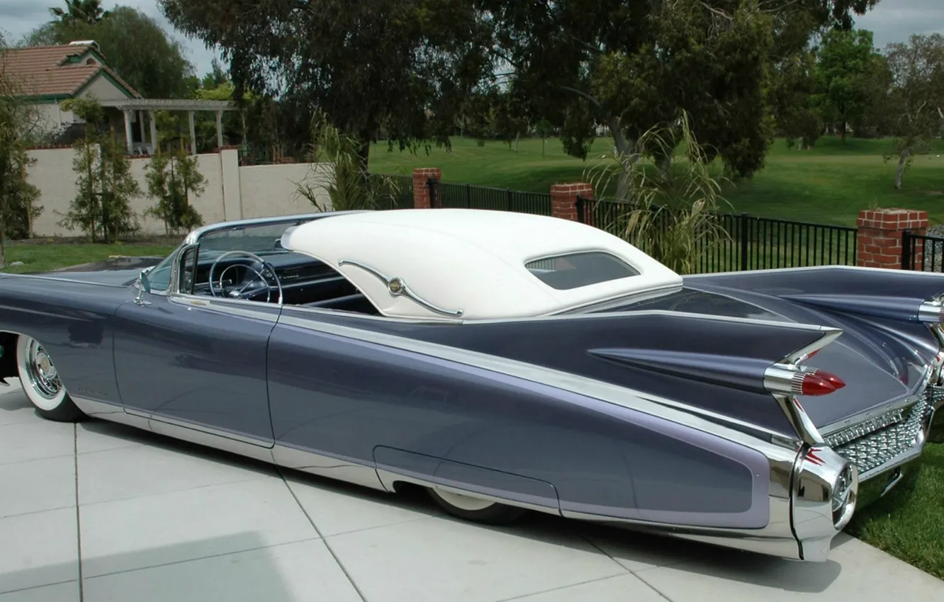 Фото обои Eldorado, Cadillac, купе, 1960, классика