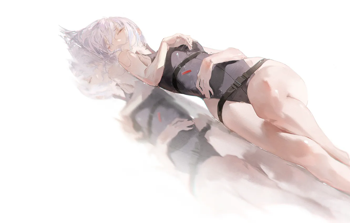 Фото обои girl, anime, art