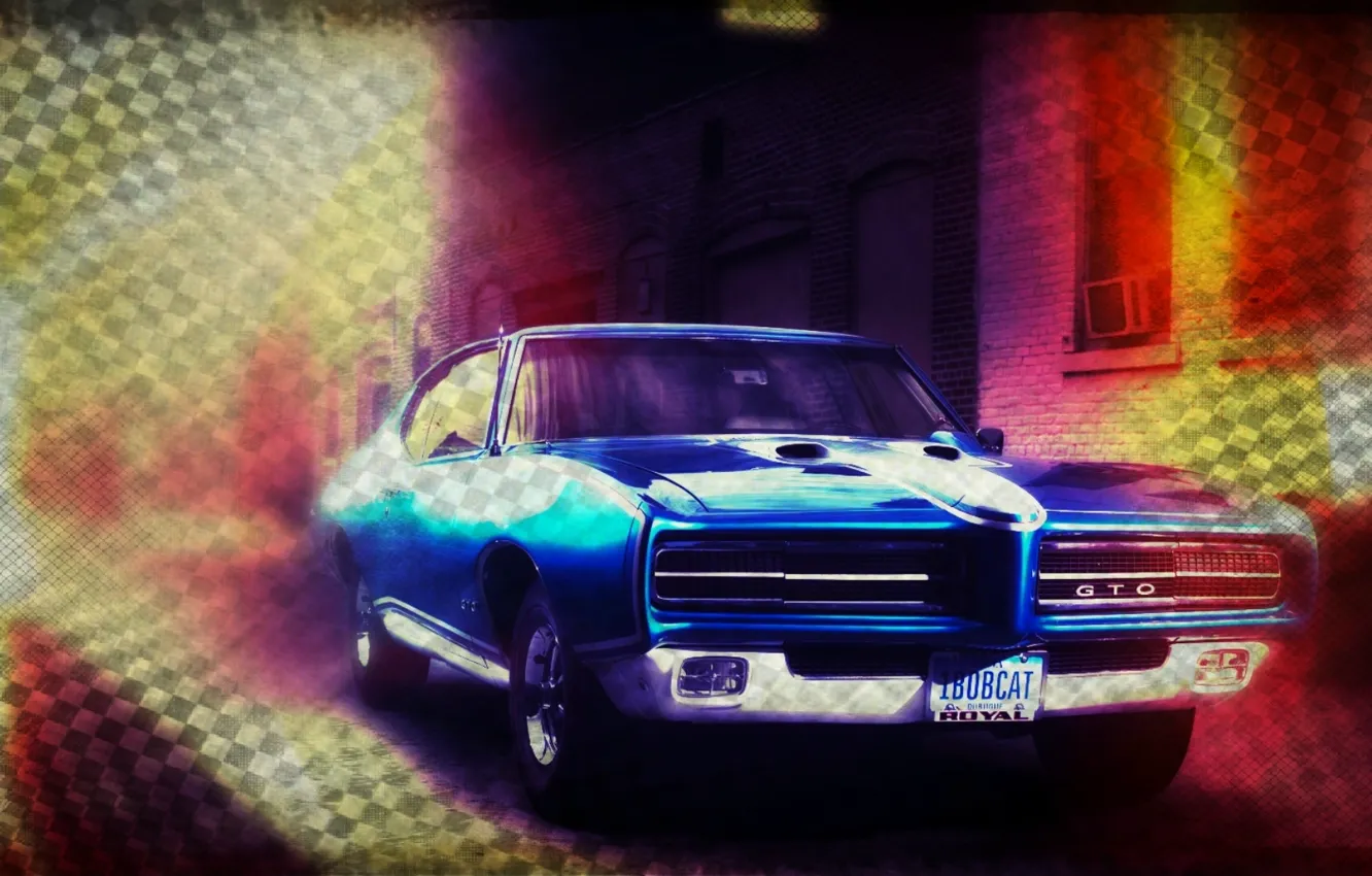 Фото обои Pontiac, GTO, Hardtop, coupe910.