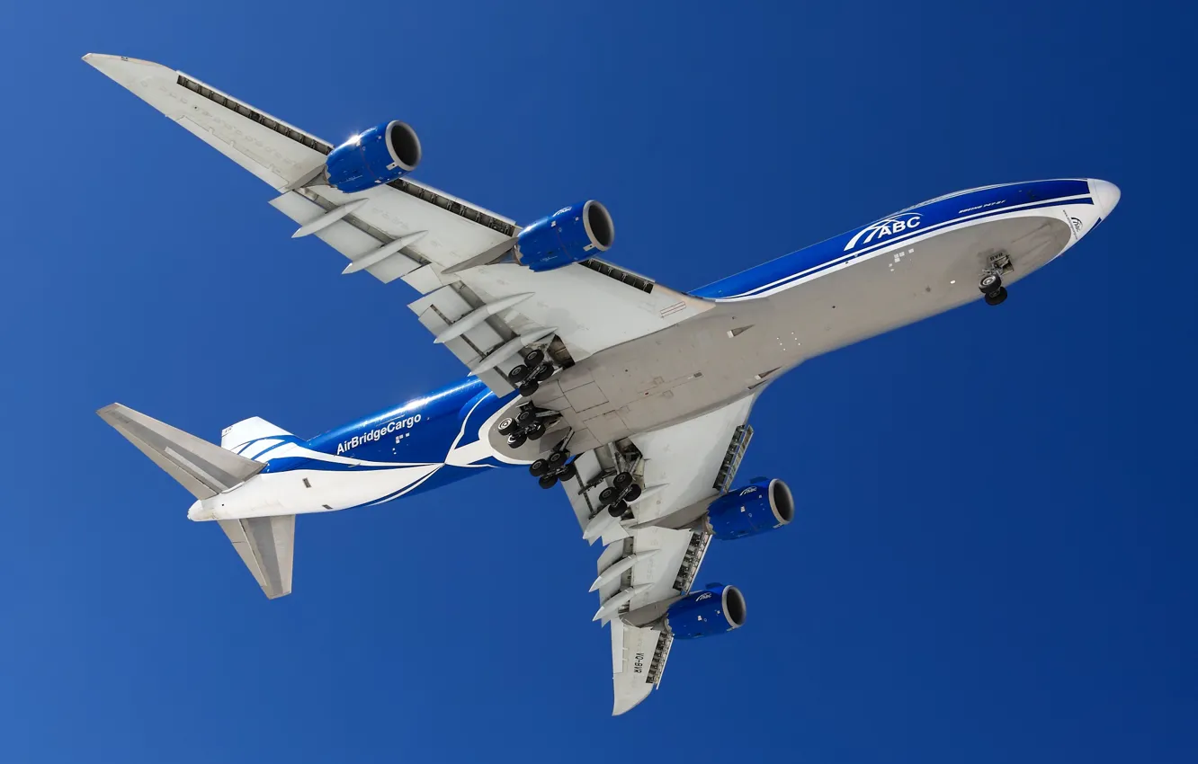 Фото обои полет, авиация, Boeing 747, пассажирские самолет