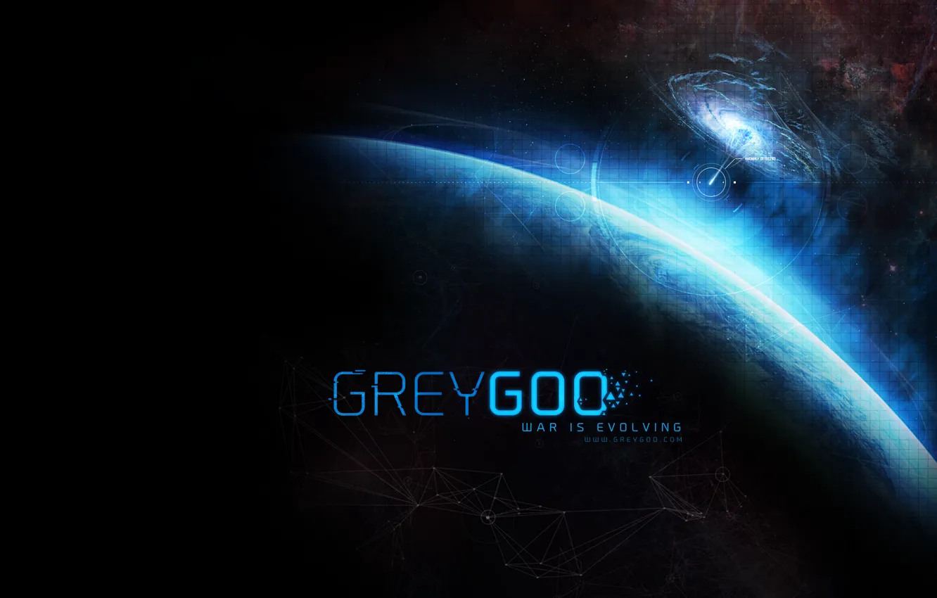 Фото обои космос, стратегия, greygoo, серая слизь, Petroglyph Games, grey goo, игра 2015