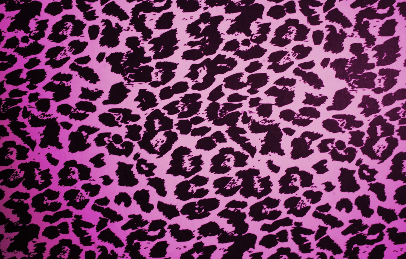 Фото обои Леопард, Розовый, Текстура