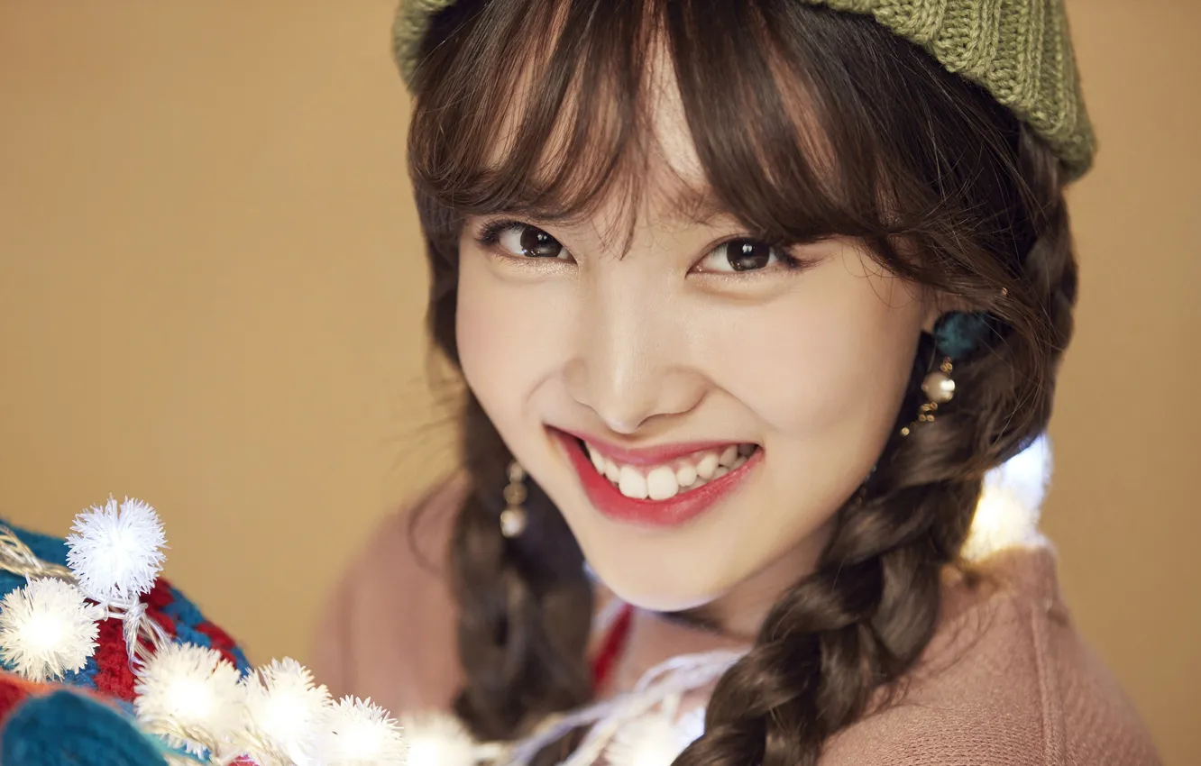 Фото обои Girl, Music, Kpop, Twice, Nayeon, Merry and Happy