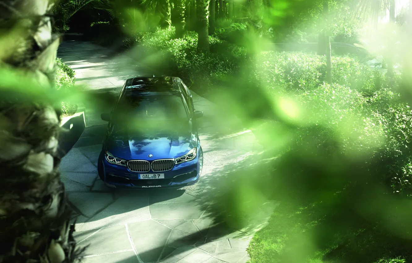 Фото обои BMW, xDrive, Alpina, 2017