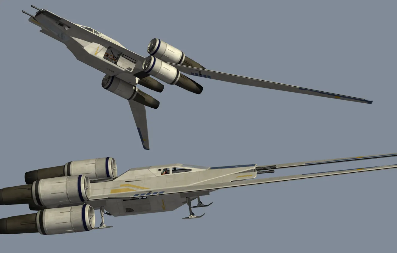Фото обои Star Wars, звездные войны, U-WING