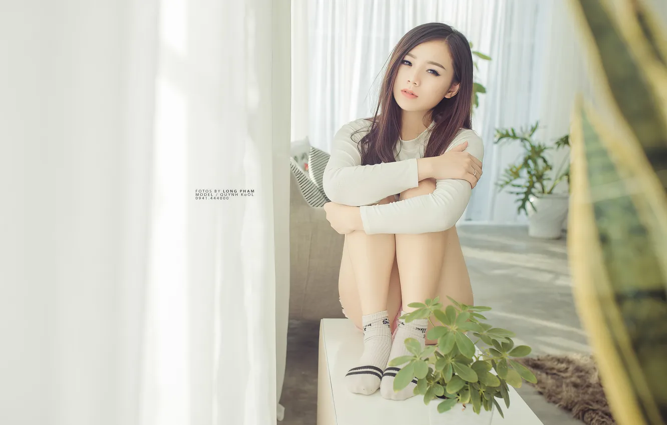 Фото обои girl, sexy, girls, woman, model, china, asian, cute