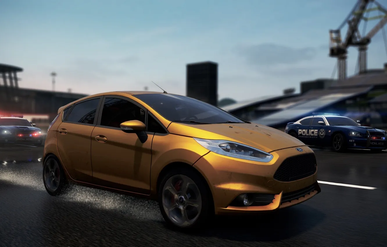 Фото обои Ford, need for speed, nfs, most wanted, Fiesta