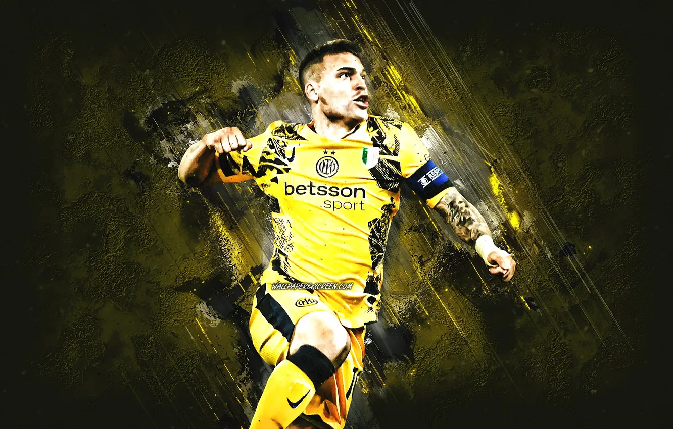 Фото обои Inter, Football, Soccer, Inter Milan, Captain, Martinez, Argentine, Lautaro Martinez