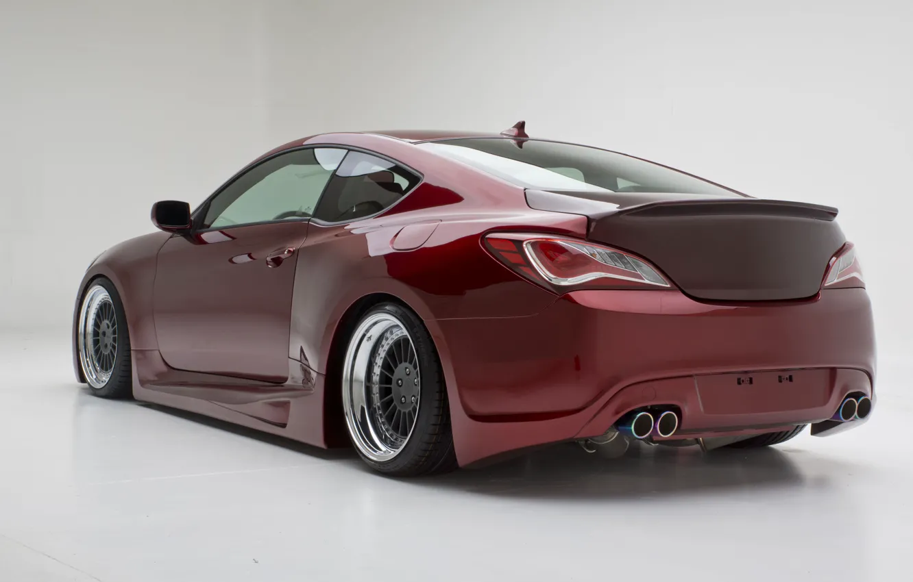 Фото обои Hyundai, cars, Coupe, tuning, Genesis