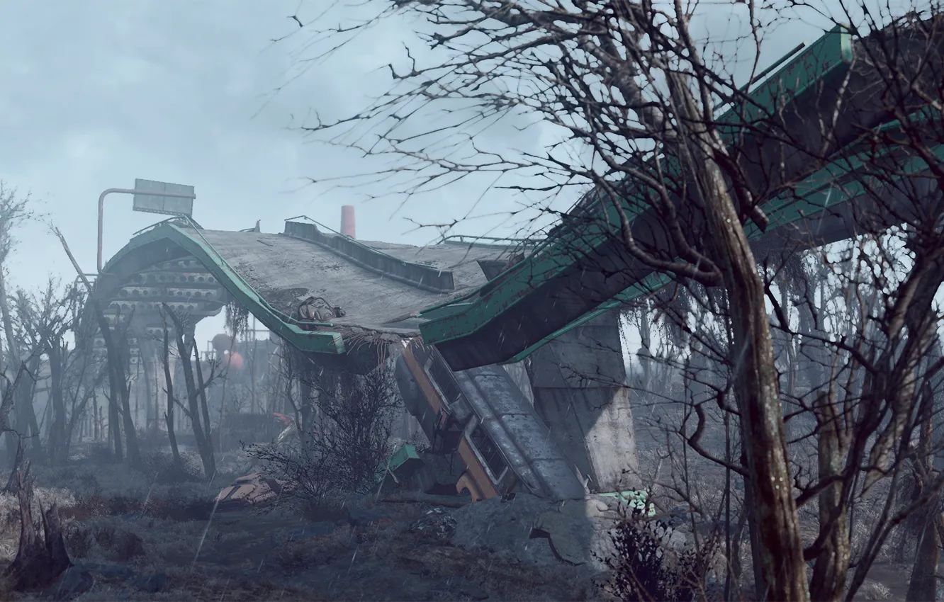 Fallout 4 дорога фото 37