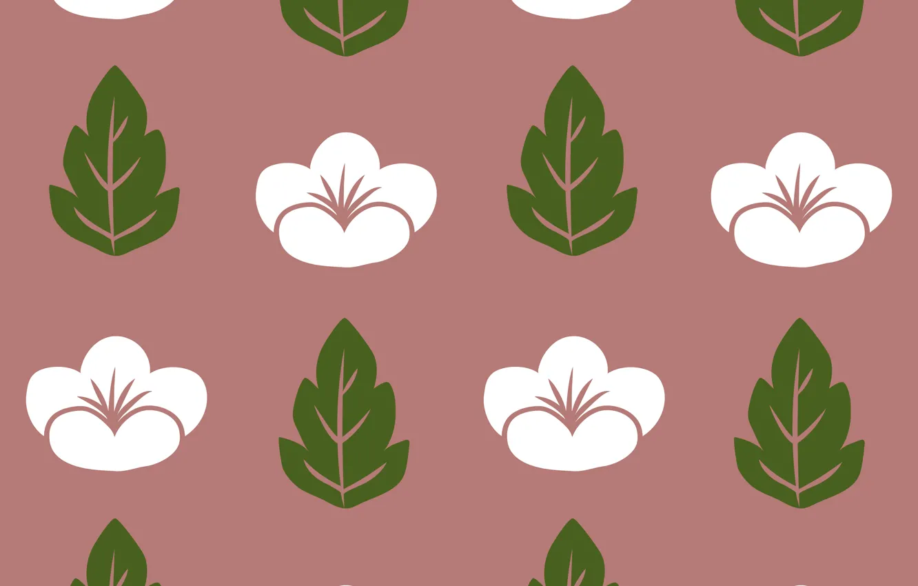 Фото обои цветы, фон, текстура, pattern, floral, seamless