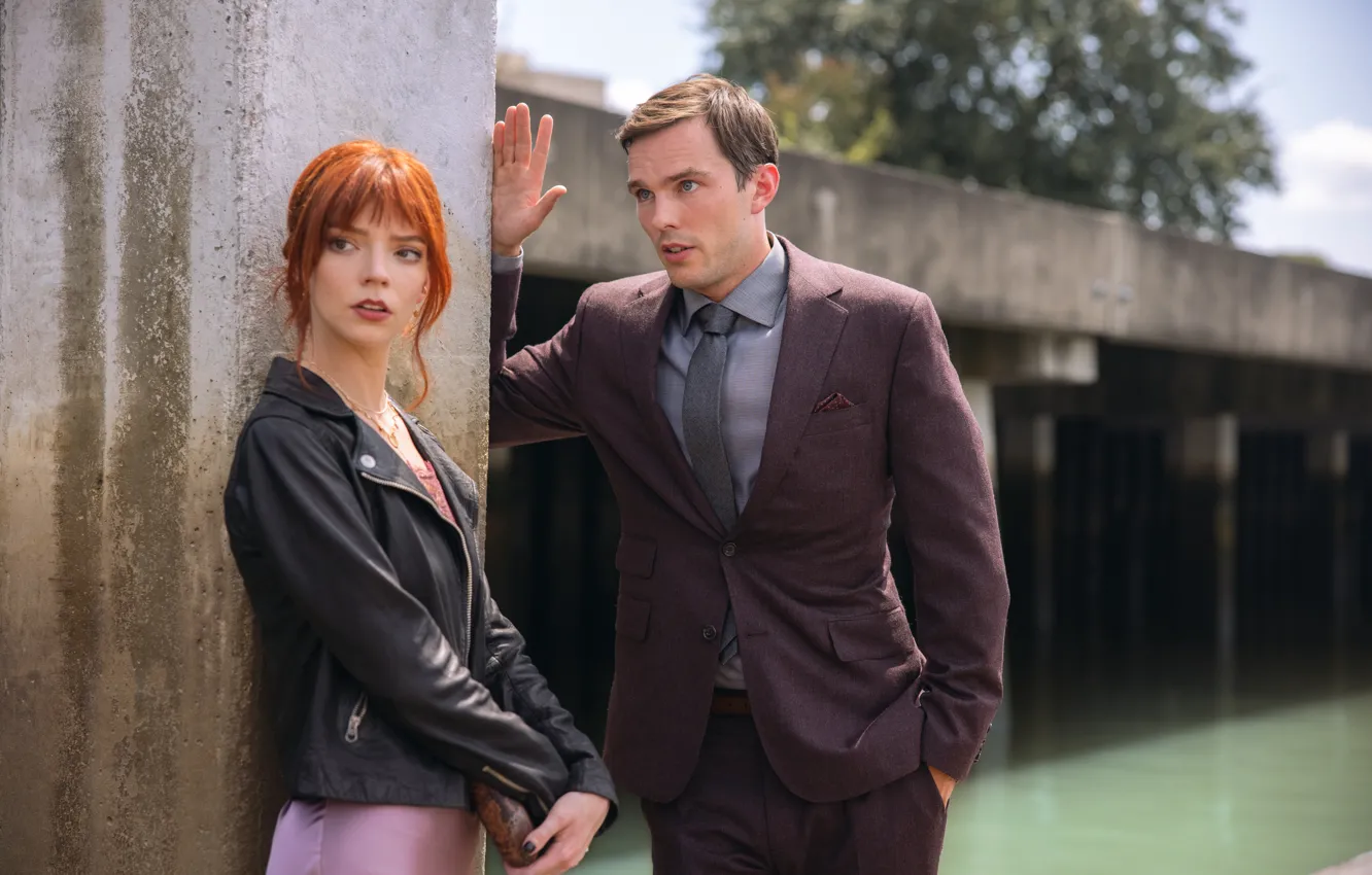 Фото обои girl, man, Nicholas Hoult, Anya Taylor-Joy, The Menu