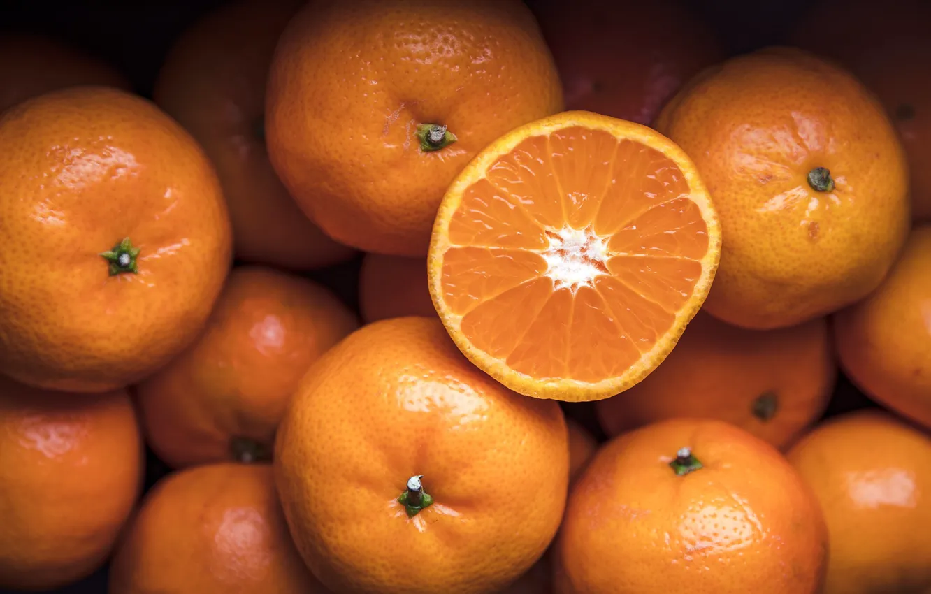 Фото обои фон, апельсины, фрукты