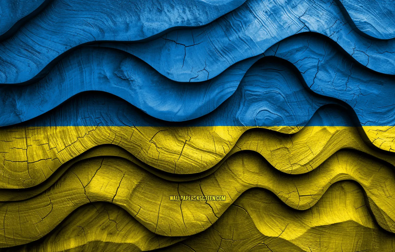 Фото обои Ukraine, Flag, Emblem, Ukrainian, Symbol, Flag Of Ukraine