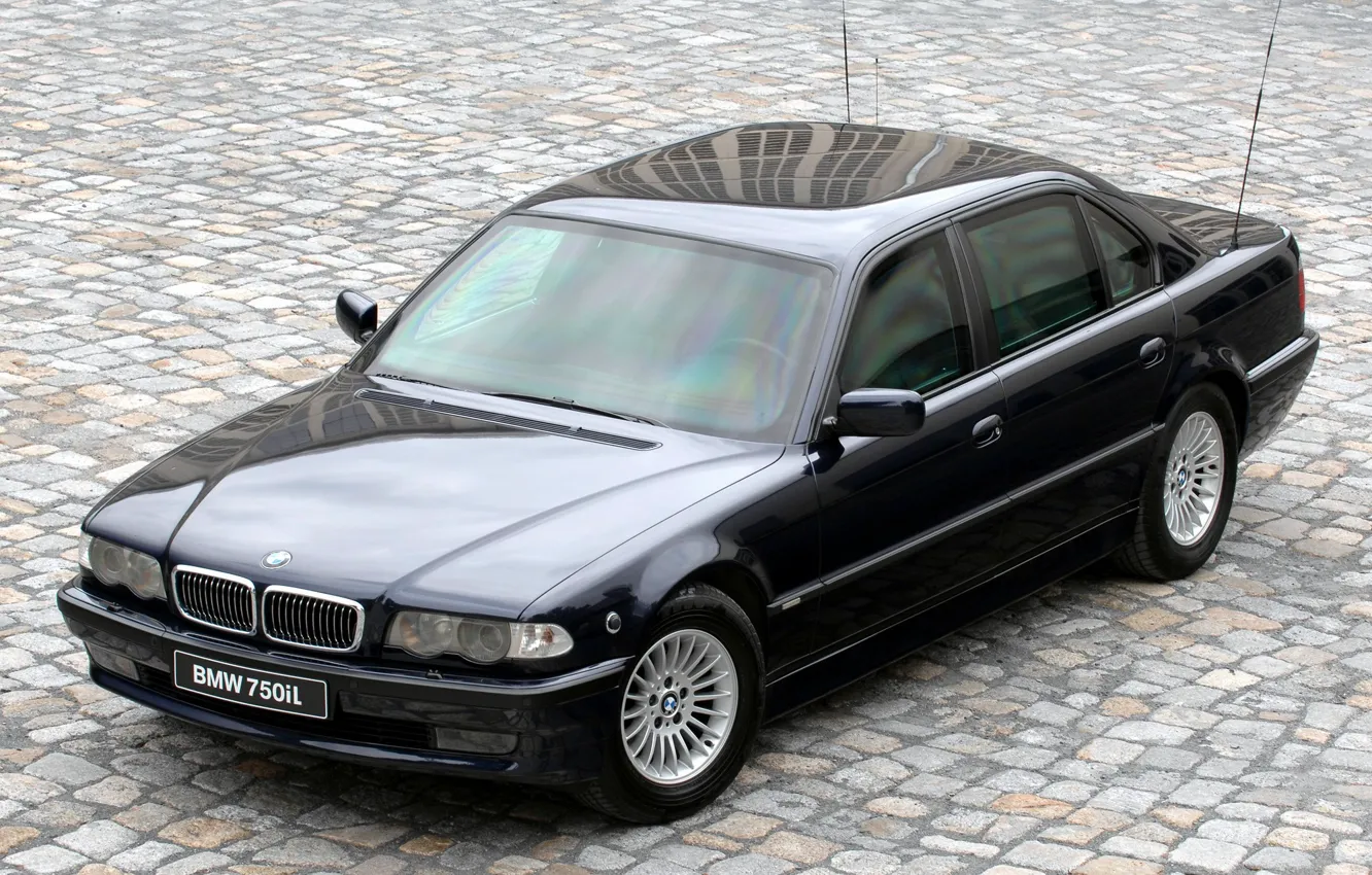 Фото обои bmw, бумер, семёрка, e38, 7 series, bumer