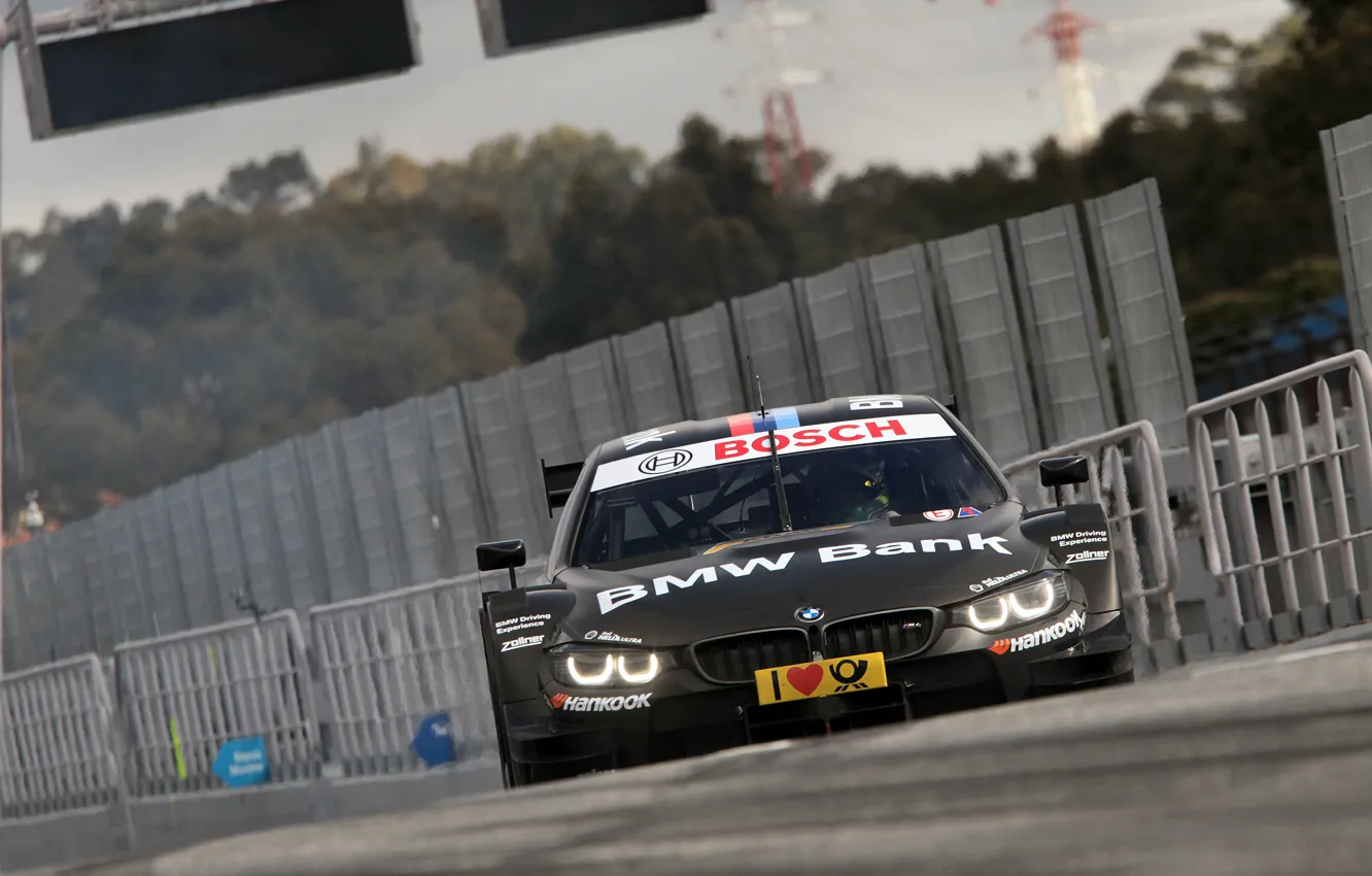 Фото обои BMW, БМВ, Фары, DTM, Bruno Spengler