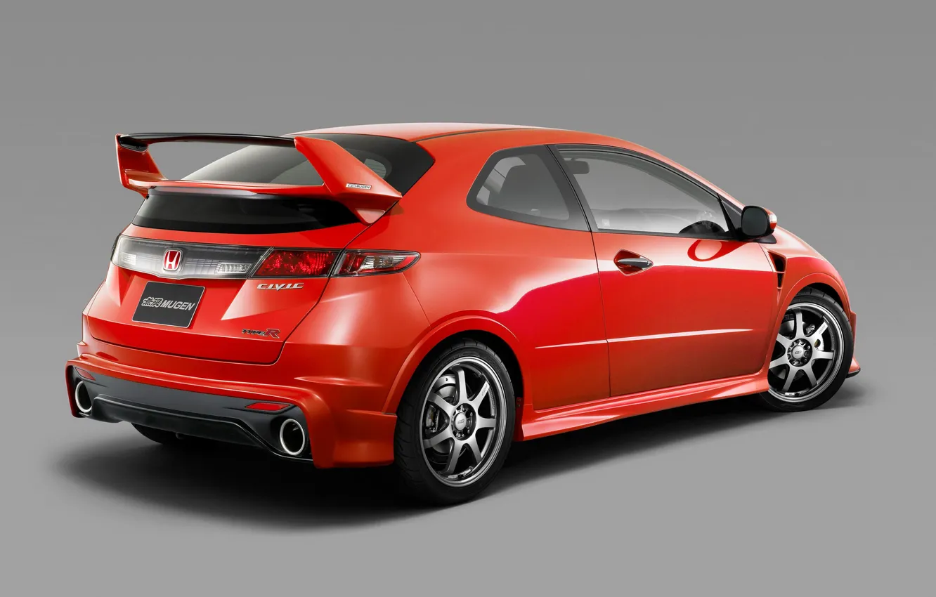 Фото обои Red, Honda, Sport, Mugen