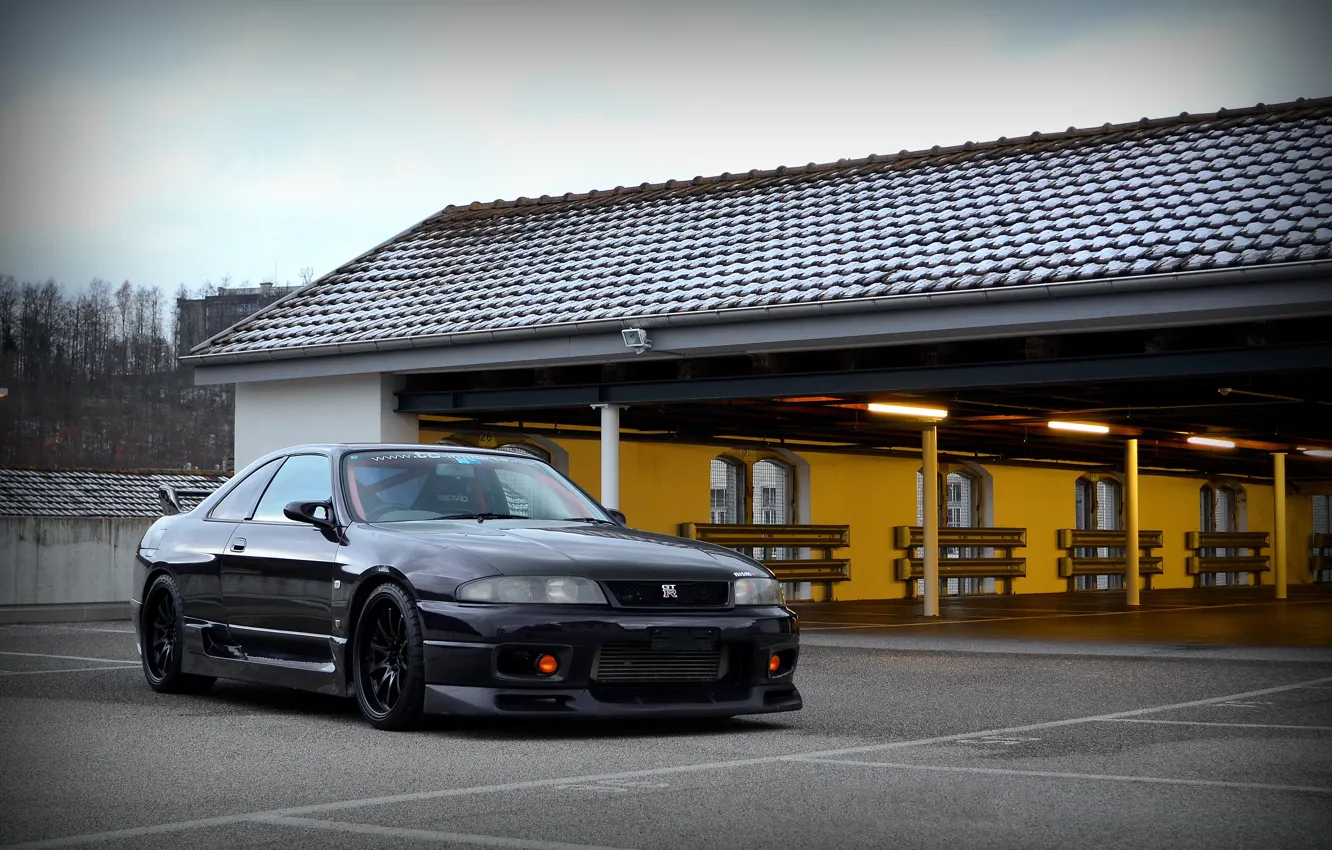 Фото обои Nissan, Skyline, R33