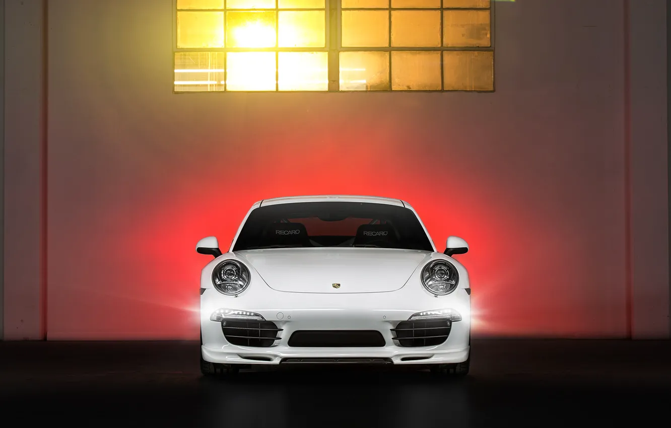 Фото обои Porsche, порше, Coupe, Carrera, front, Edition, 991, V-GT