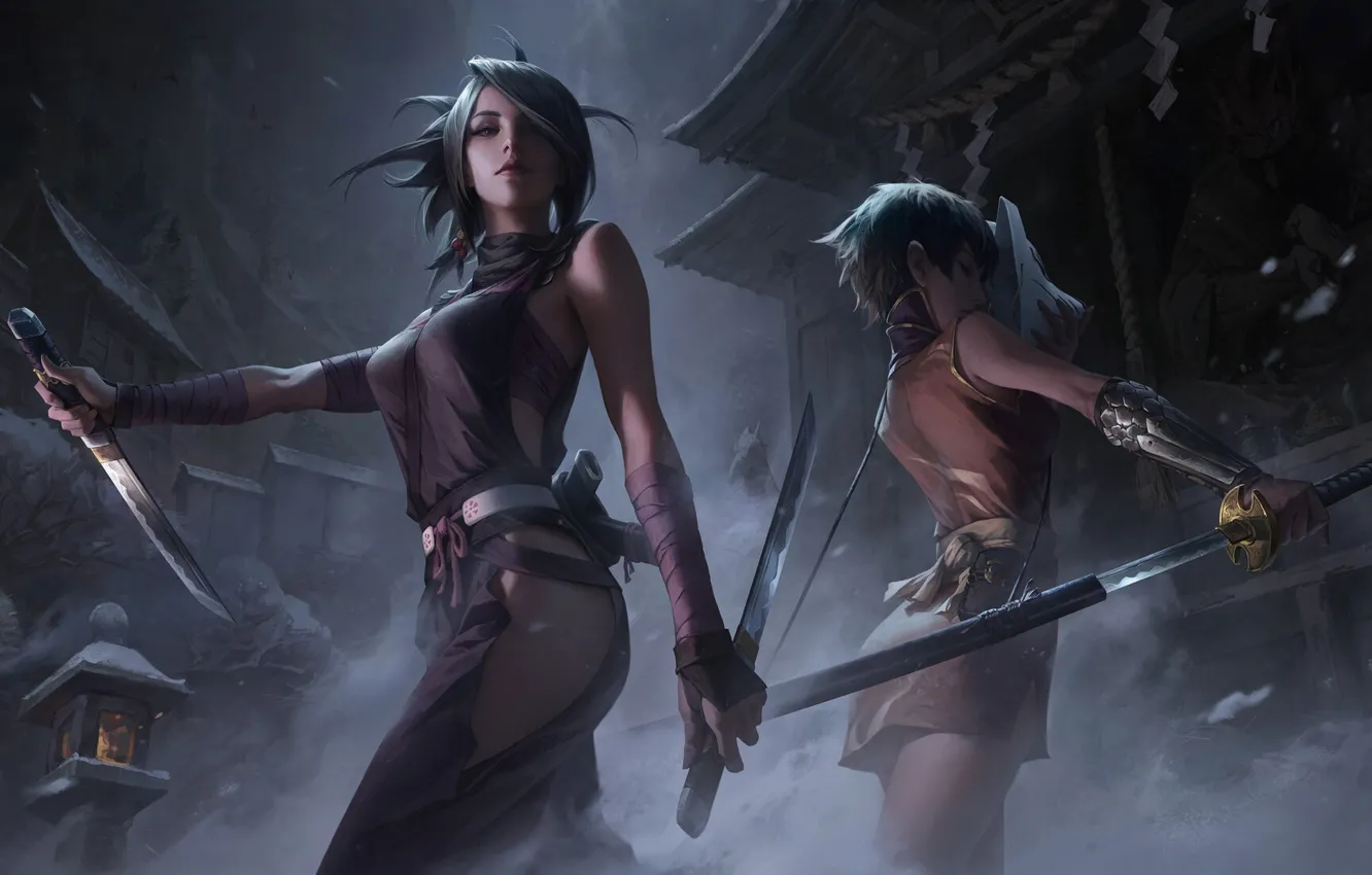 Фото обои Fan Art, Game Art, XiaoGuang Sun, Tenchu