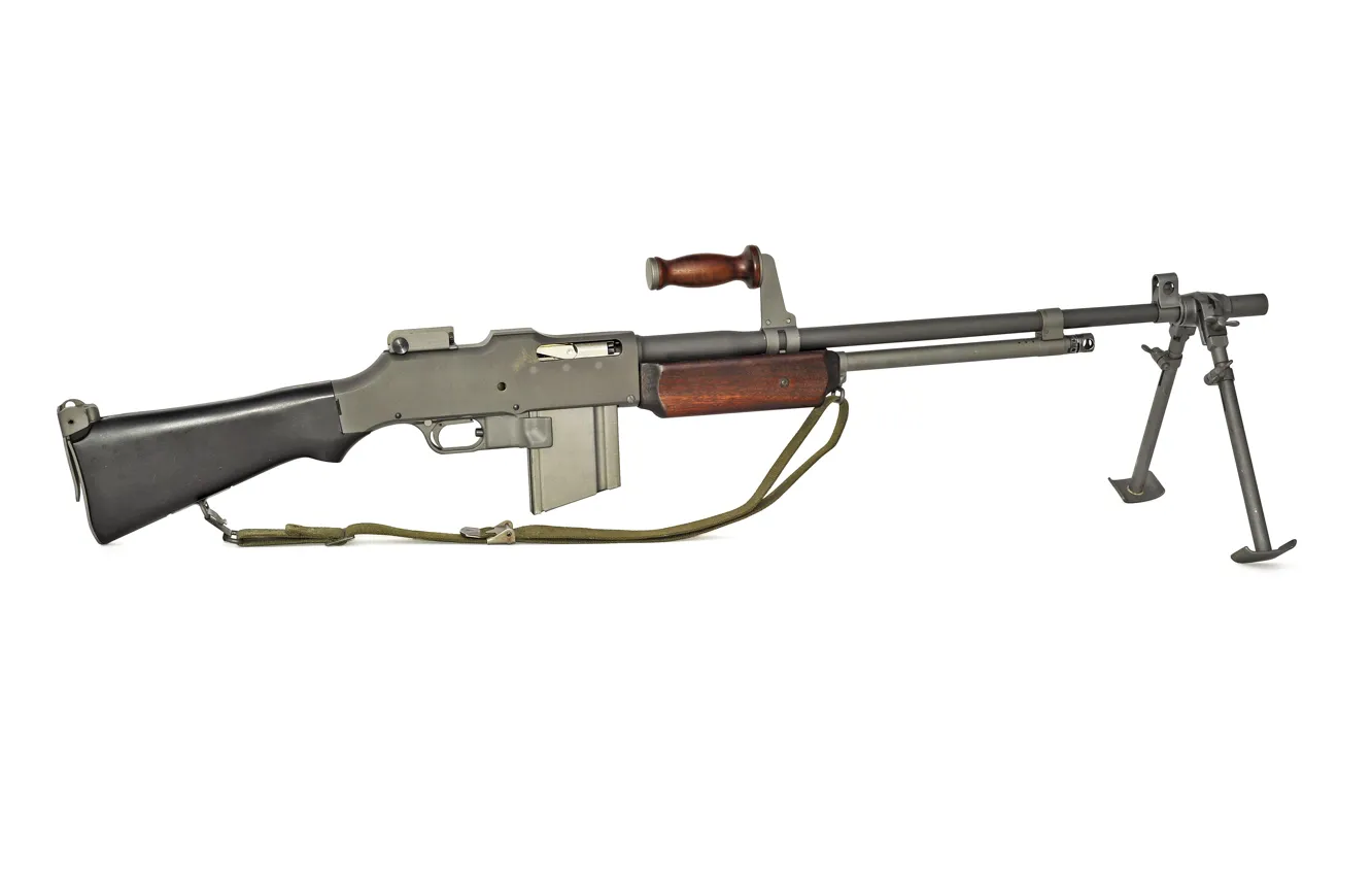 Фото обои автоматическая винтовка, BAR, ручной пулемёт