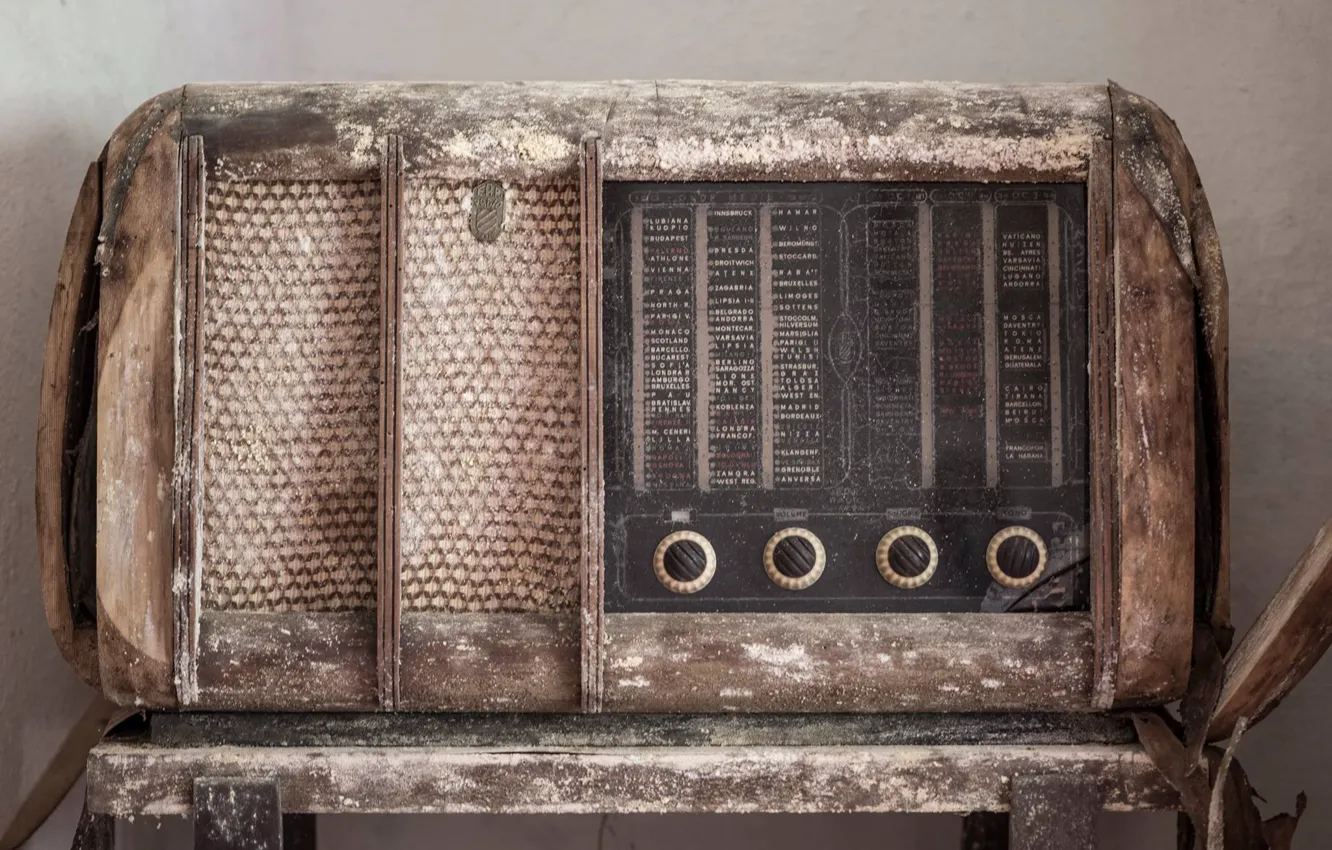 Фото обои фон, радио, приёмник