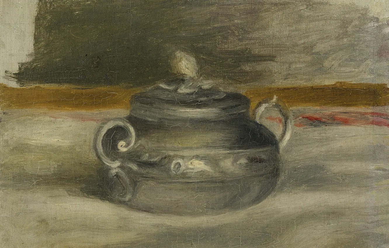 Фото обои картина, Пьер Огюст Ренуар, Pierre Auguste Renoir, Сахарница, 1908-09