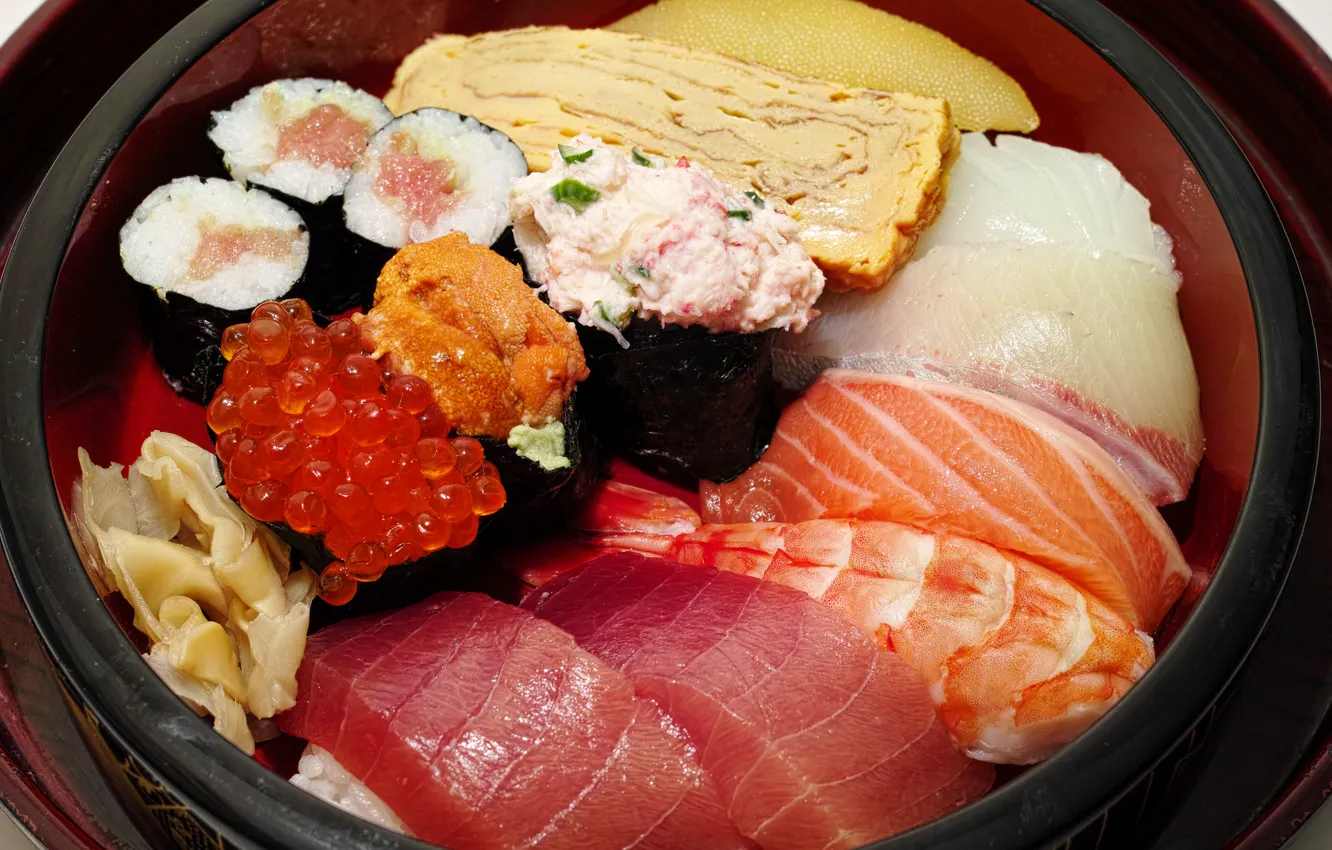 Фото обои еда, рыба, тарелка, морепродукты