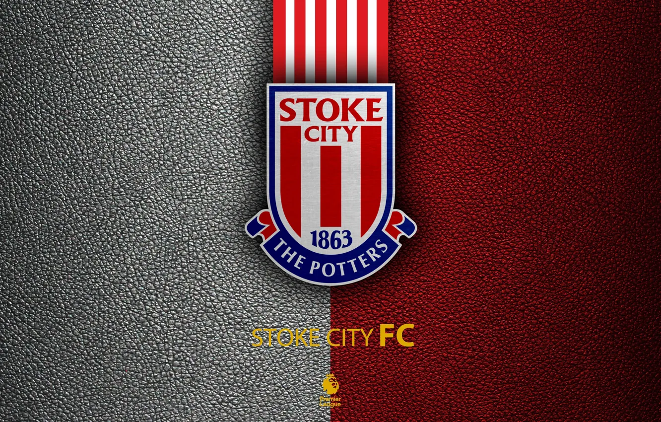 Фото обои wallpaper, sport, logo, football, English Premier League, Stoke City