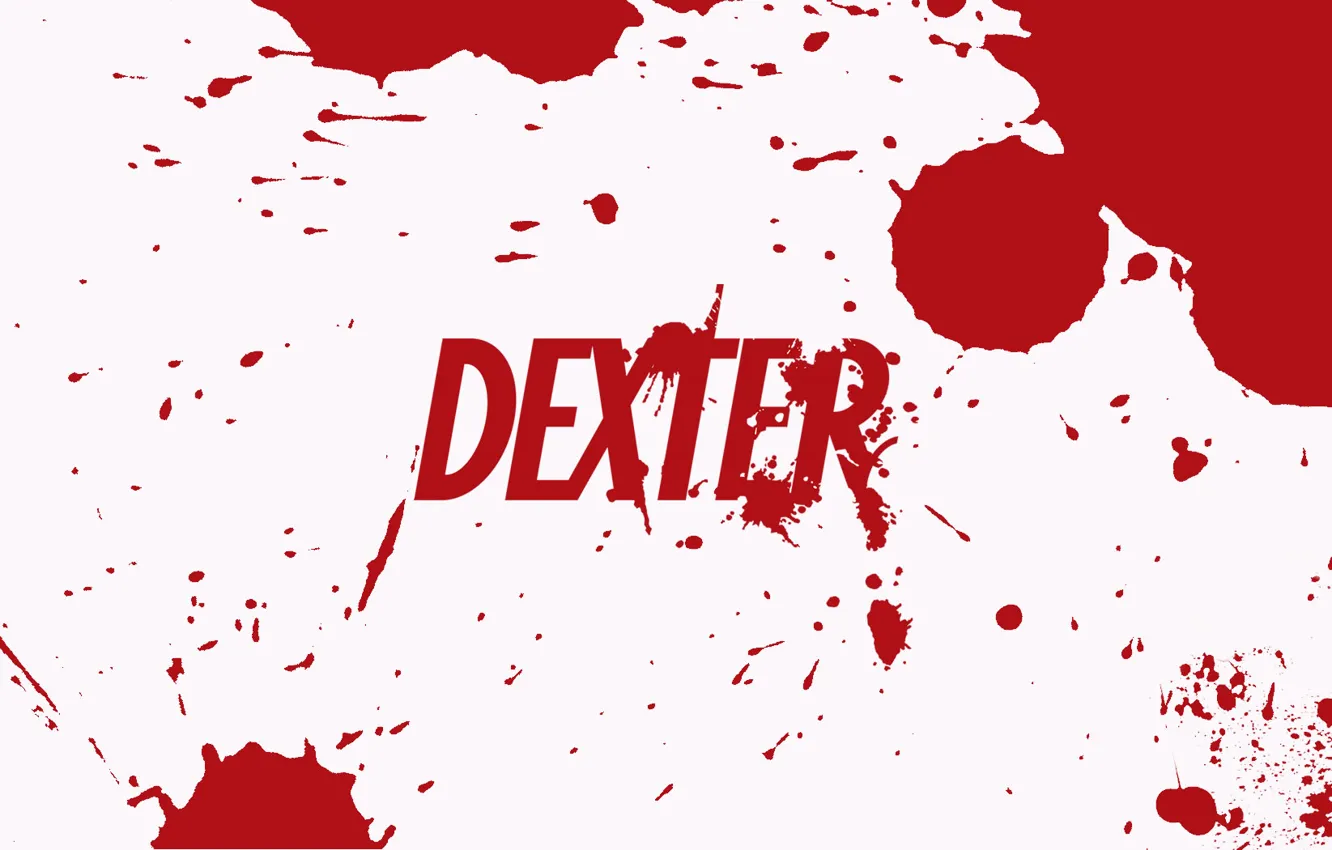 Фото обои кровь, декстер, dexter