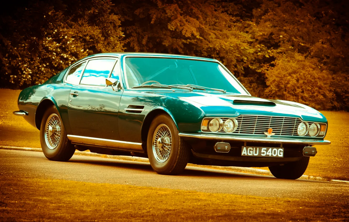 Фото обои Aston Martin, астон мартин, 1968, DBS Vantage