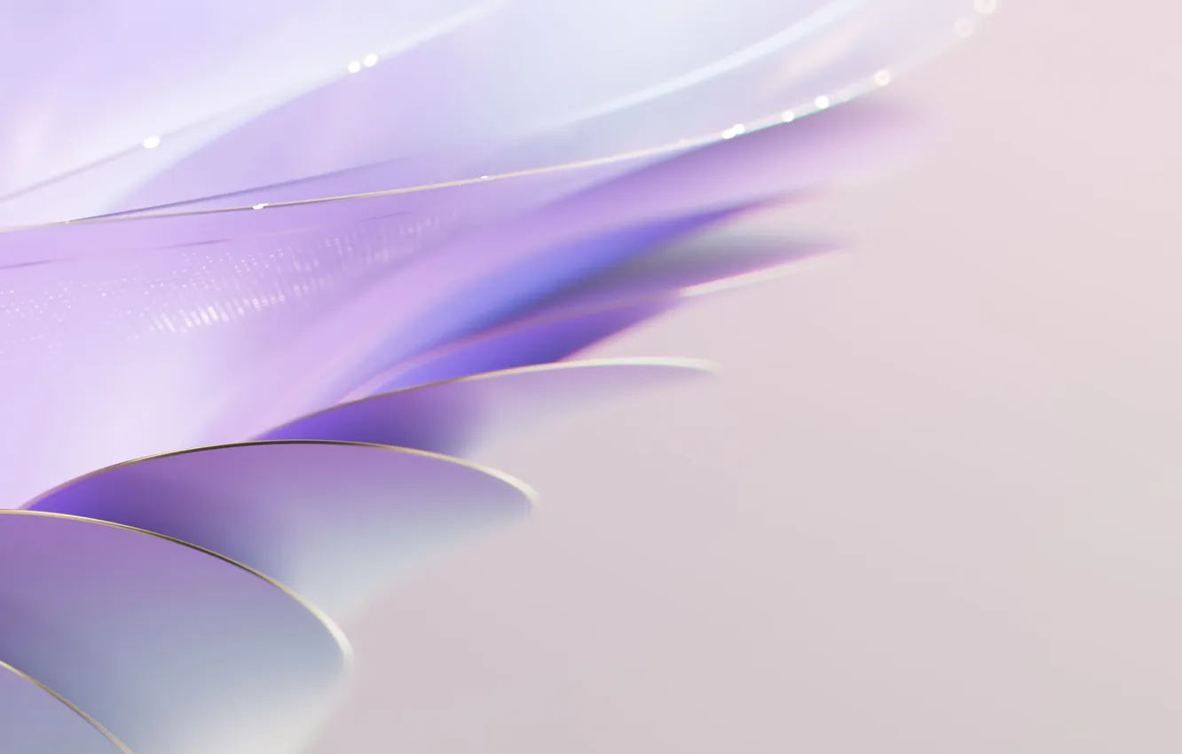 Фото обои волны, фиолетовый, поток, abstract, waves, абстрактный, purple, Flow