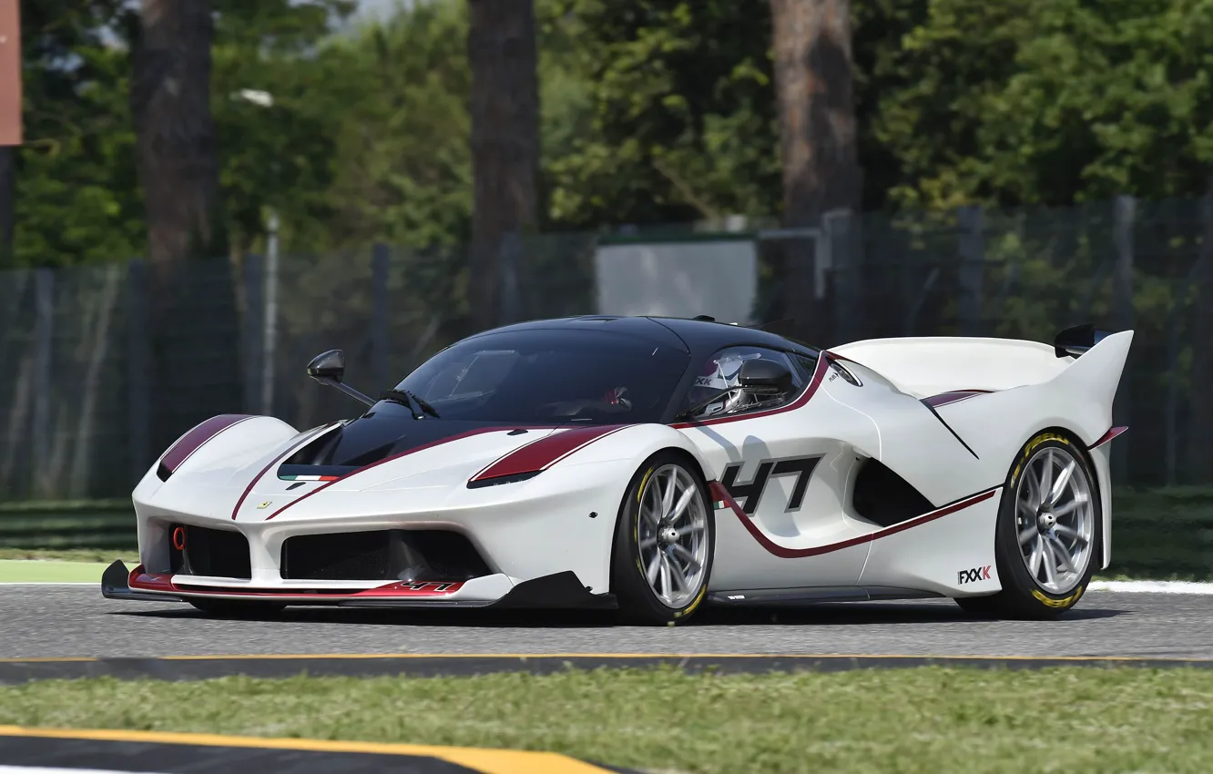 Фото обои Ferrari, суперкар, феррари, 2015, FXX K
