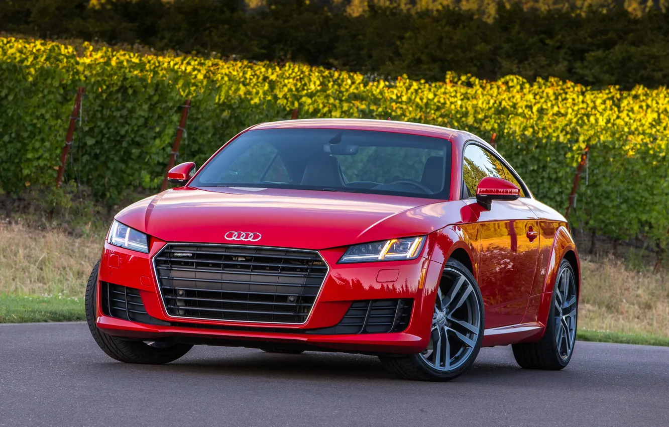 Фото обои Audi, ауди, Coupe, quattro, TFSI, US-spec, 2015