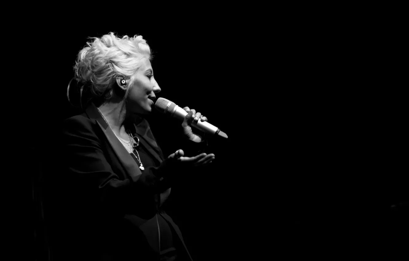 Фото обои Music, singer, stage