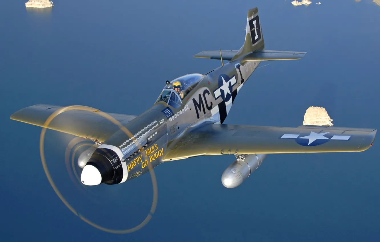 Фото обои небо, авиация, рисунок, истребитель, самолёт, американский, Вторая мировая война